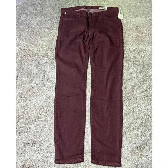Fox Racing Women’s Ripper Jeggings  Burgundy Size 11/31 New $79.50 - Picture 2 of 16